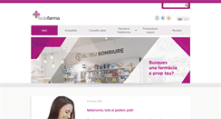 Desktop Screenshot of farmaciafedefarma.com
